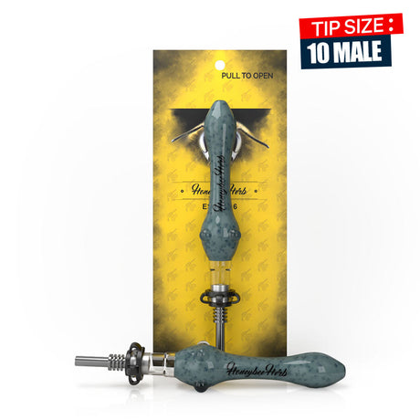 SPECKLED GLASS NECTAR COLLECTOR