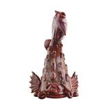 ARTISTIC ARCHED FISH GLASS WATER PIPE