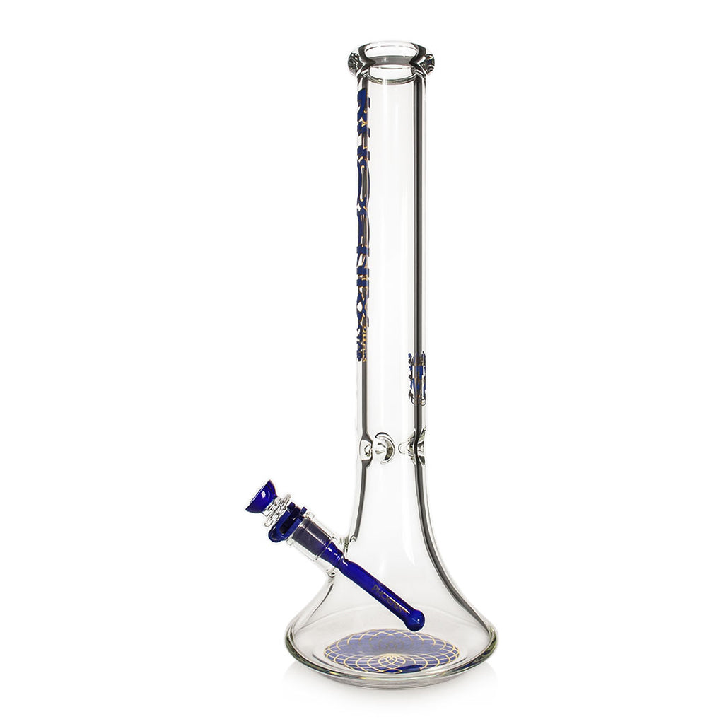 Buy 18" Phoenix Star blue beaker bong online at Fat Ass Glass 