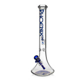 Buy Phoenix Star blue beaker bong, glass detail, fast shipping 
