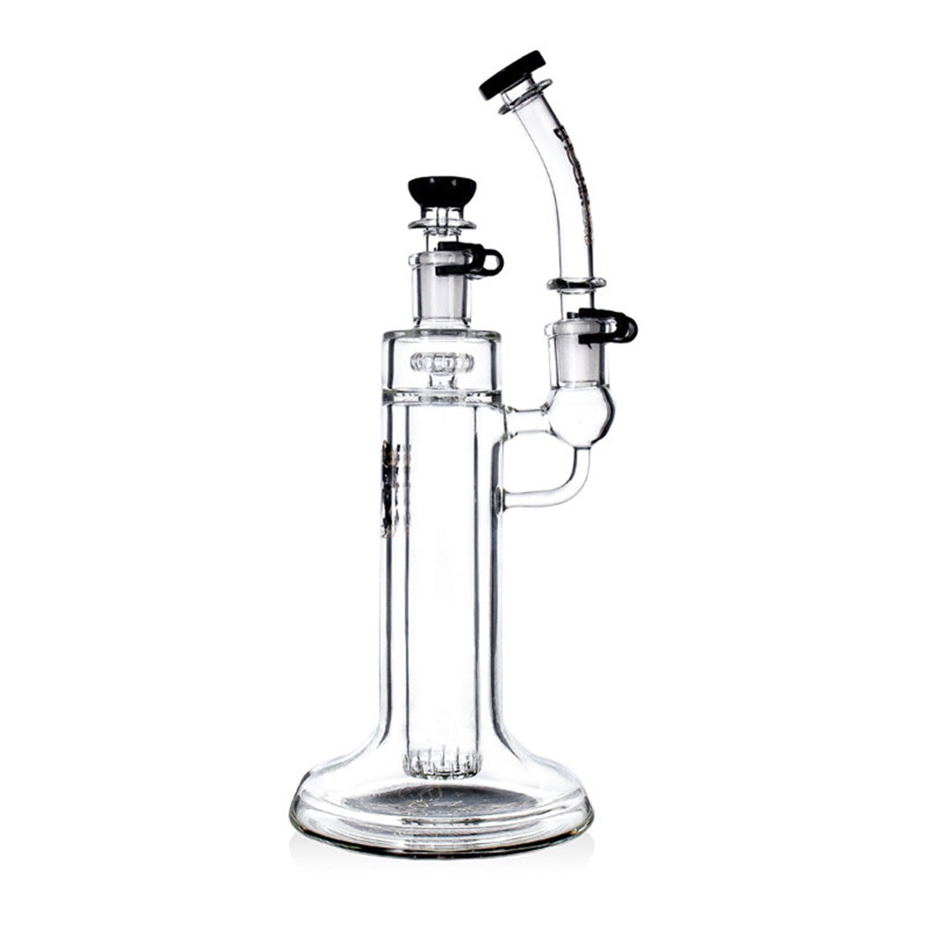 Buy Phoenix Star double showerhead bong 13.5 inch black for sale 
