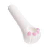 CAT PAW GLASS HAND PIPE