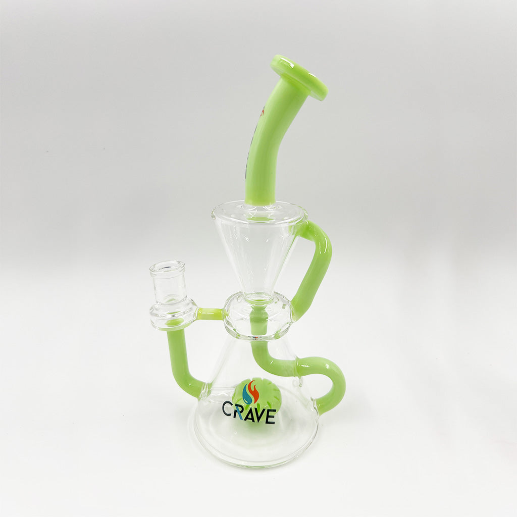 9.5" Crave Glass Showerhead Recycler
