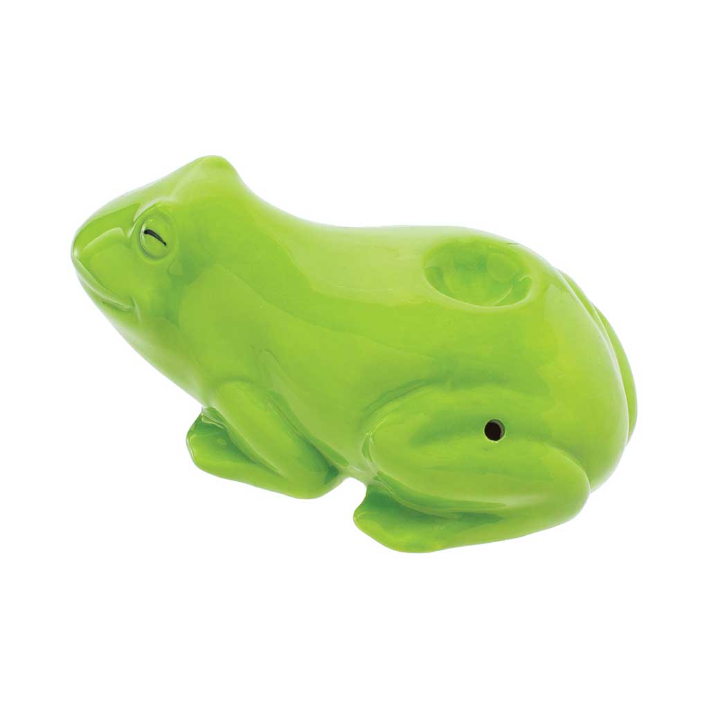 FROG CERAMIC HAND PIPE