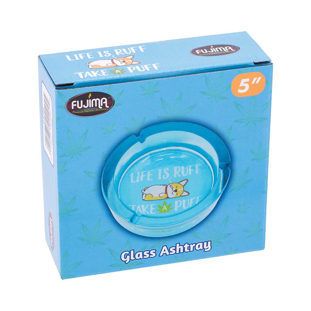 FUJIMA MEDIUM GLASS ASHTRAY