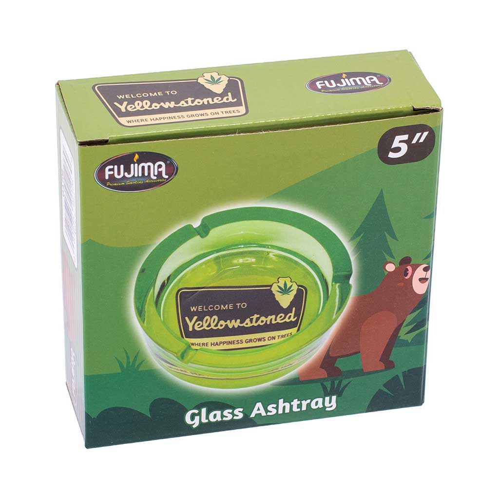 FUJIMA MEDIUM GLASS ASHTRAY