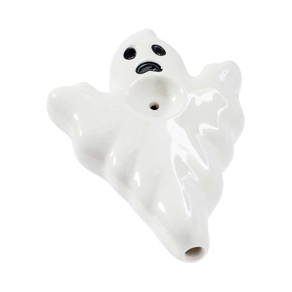 GHOST CERAMIC HAND PIPE