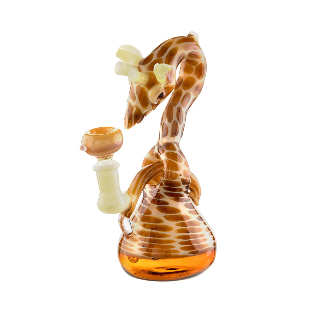 GLASS GIRAFFE BEAKER WATER PIPE
