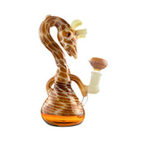 GLASS GIRAFFE BEAKER WATER PIPE