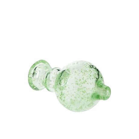 Glow In Dark Green Carb Cap Side View Showing Directional Airflow Tip