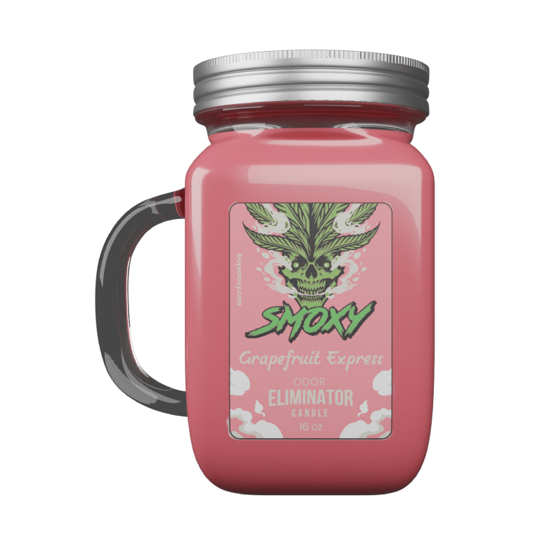 Grapefruit Express Odor-Eliminating Candle from Fat Ass Glass