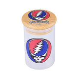 GRATEFUL DEAD GLASS STASH JAR