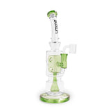BLOWN Glass Goods ALPHA 12in Rig w/ Drip Perc Fab Egg Mid