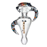 Order Helix Phoenix Star Dry Pipe – Detailed Rainbow Stripe Glass Pipe for Sale