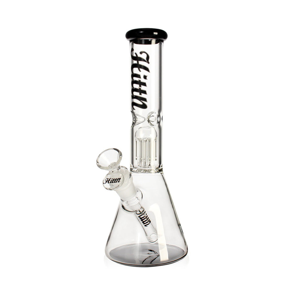 HITTN 6-ARM TREE PERC BEAKER BONG WITH ICE CATCHER