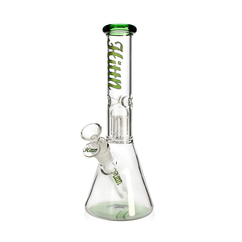HITTN 6-ARM TREE PERC BEAKER BONG WITH ICE CATCHER