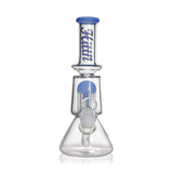 HITTN 8-ARM TREE PERC BEAKER BONG WITH SPLASH GUARD