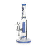 HITTN STRAIGHT TUBE BONG WITH SHOWERHEAD PERC & SPLASH GUARD