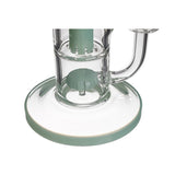 HITTN STRAIGHT TUBE BONG WITH SHOWERHEAD PERC & SPLASH GUARD