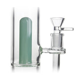 HITTN STRAIGHT TUBE BONG WITH SHOWERHEAD PERC & SPLASH GUARD