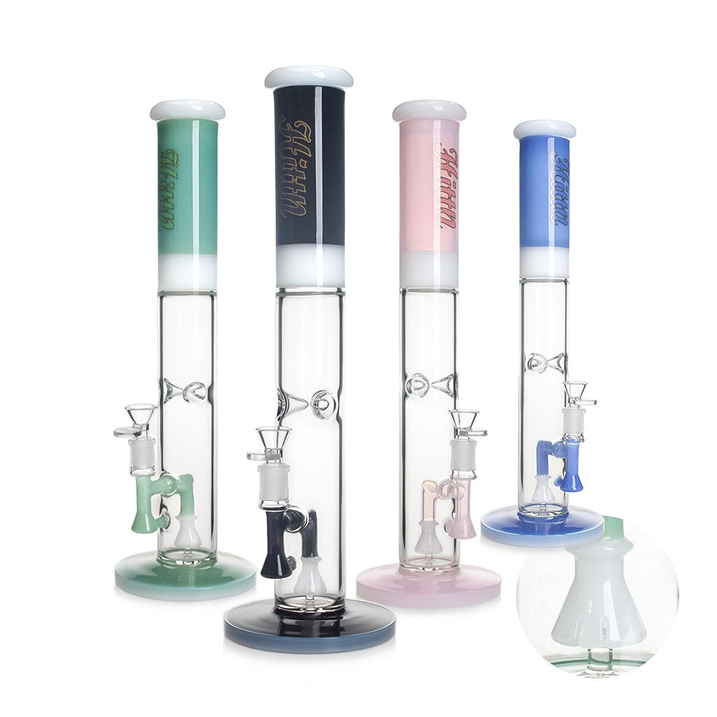 HITTN SHOWERHEAD PERC STRAIGHT TUBE BONG