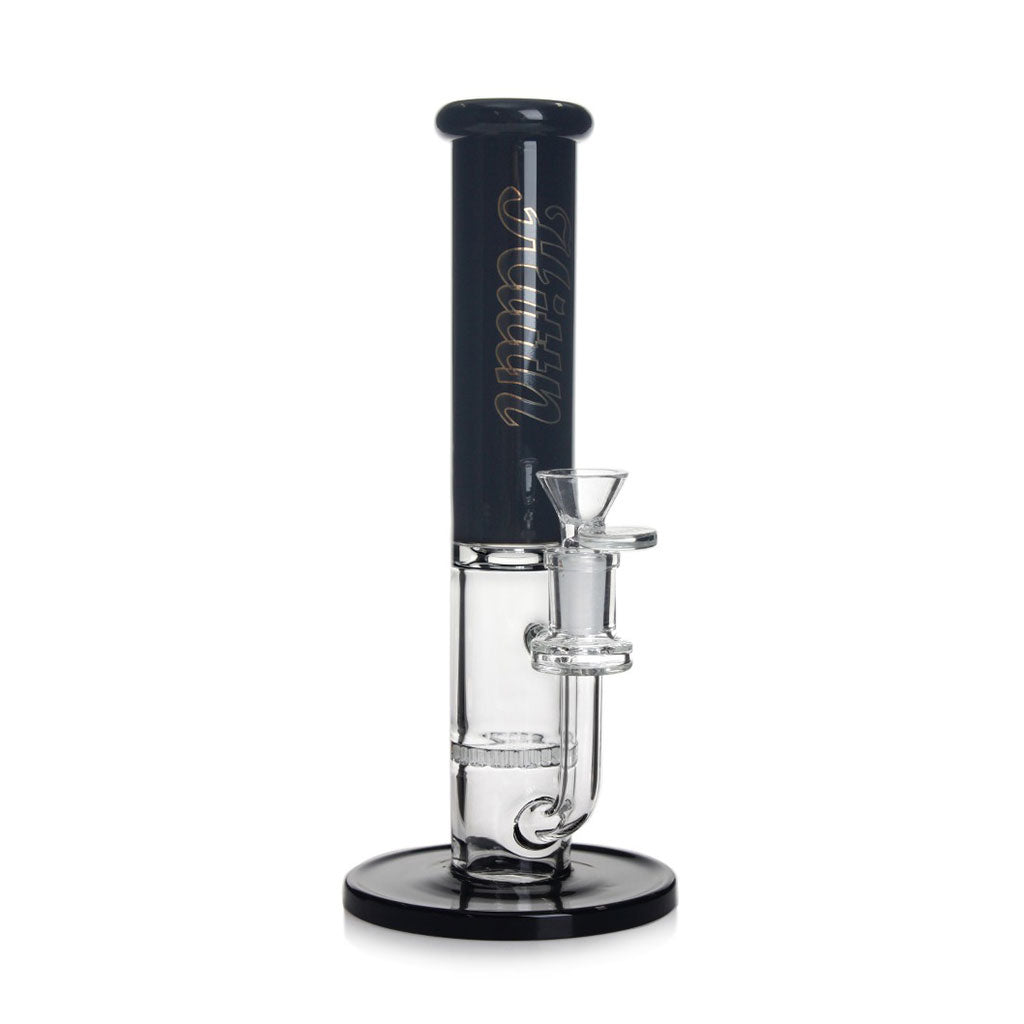HITTN HONEYCOMB PERC STRAIGHT TUBE BONG