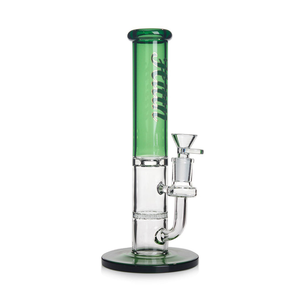 HITTN HONEYCOMB PERC STRAIGHT TUBE BONG
