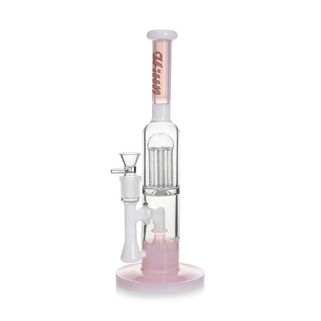HITTN SHOWERHEAD 6-ARM TREE PERC STRAIGHT TUBE BONG