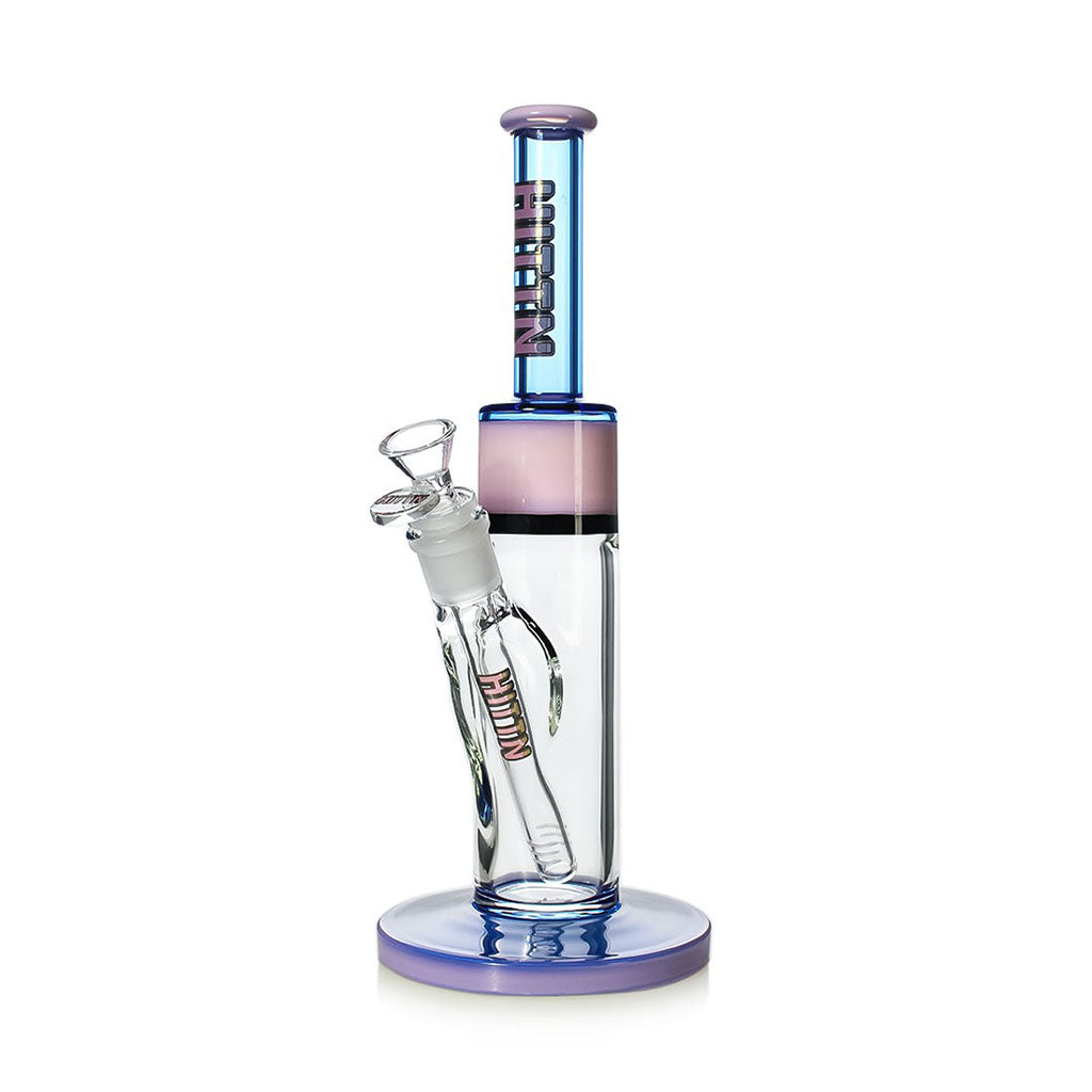HITTN STRAIGHT TUBE BONG WITH DIFFUSED DOWNSTEM