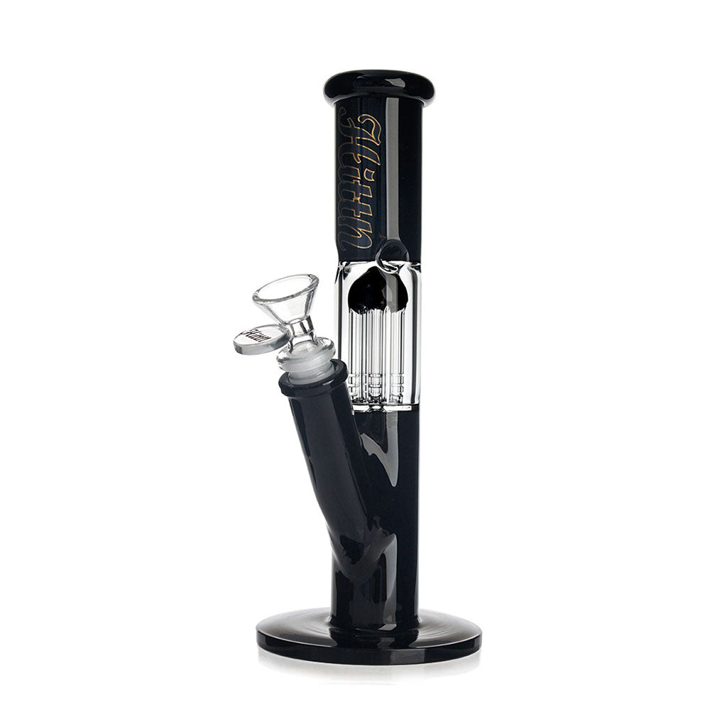 HITTN TREE PERC STRAIGHT TUBE BONG WITH SPLASH GUARD