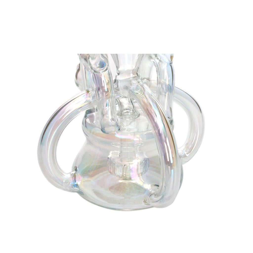 HOLOGRAPHIC RAINBOW SHOWERHEAD PERC RECYCLER RIG