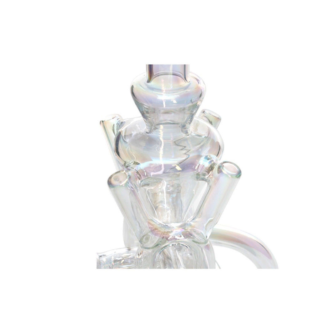 HOLOGRAPHIC RAINBOW SHOWERHEAD PERC RECYCLER RIG
