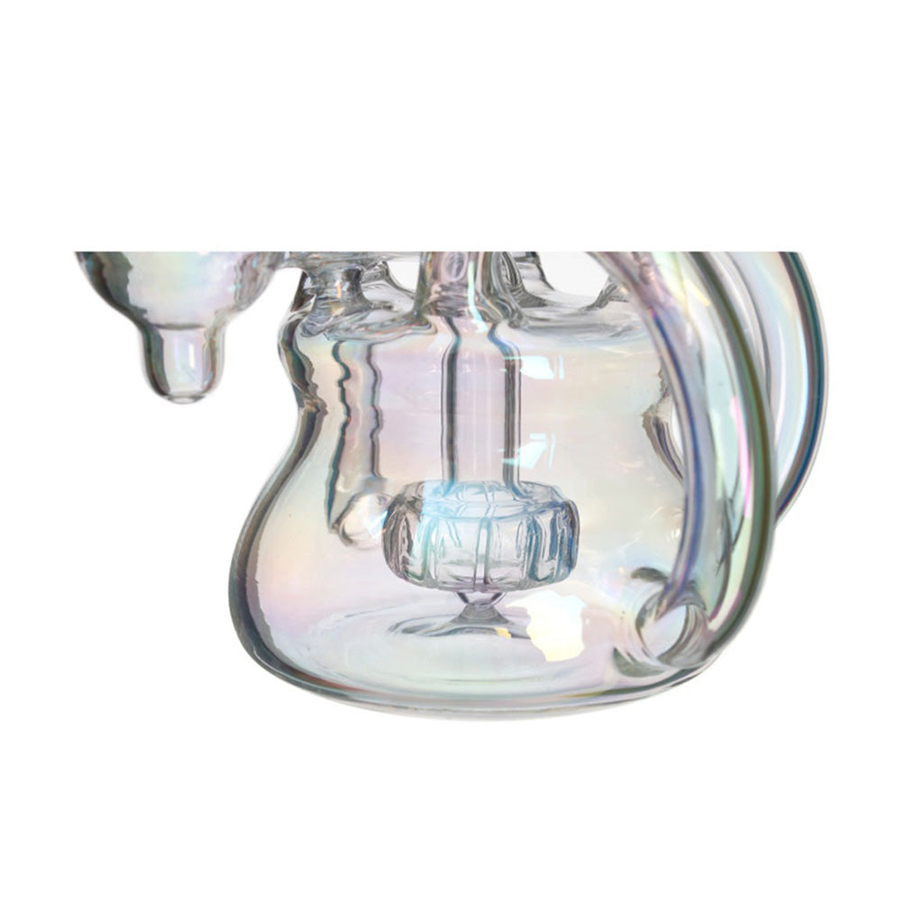 HOLOGRAPHIC RAINBOW SHOWERHEAD PERC RECYCLER RIG