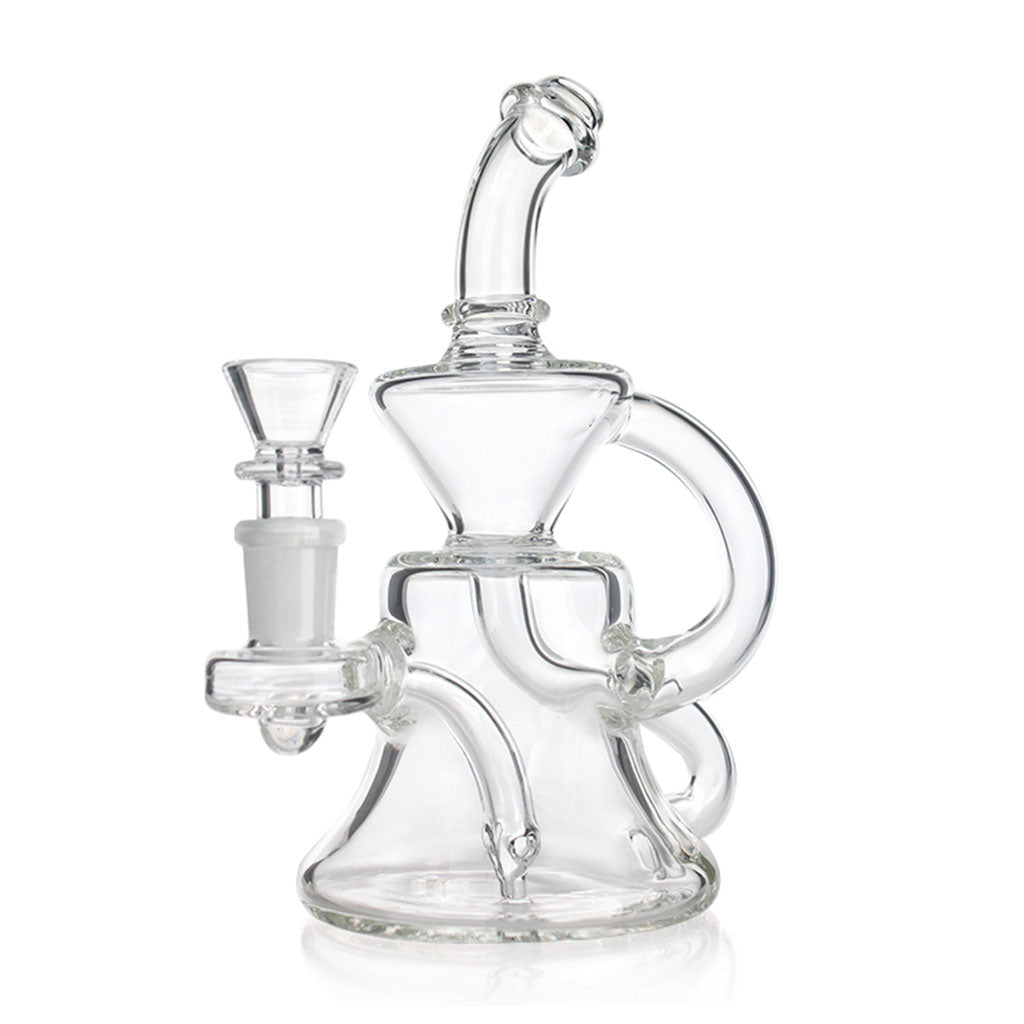 Shorty Recycler Rig | Perfect Compact Dab Rig for Smooth Hits – fatassglass