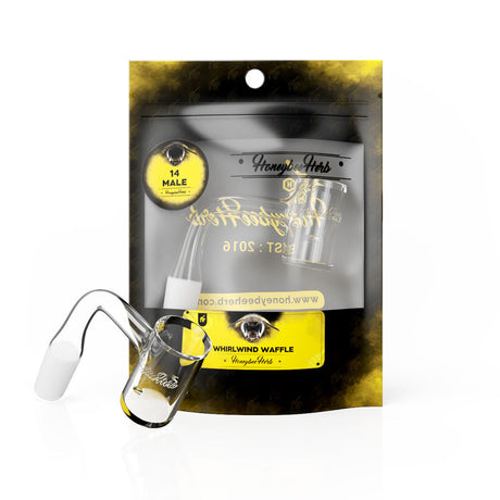 WHIRLWIND WAFFLE QUARTZ BANGER - 90° DEGREE | BL