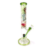 IB LINDA BIGGS STRAIGHT TUBE BONG