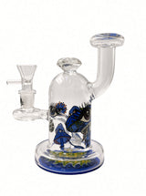 6" Trippy Psychedelic Bent Neck