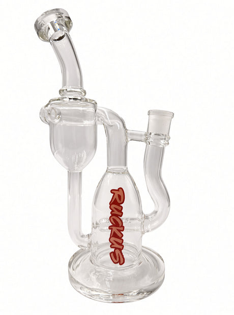 10" Ruckus Recycler Thick Borosilicate Glass
