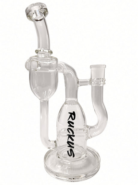 10" Ruckus Recycler Thick Borosilicate Glass