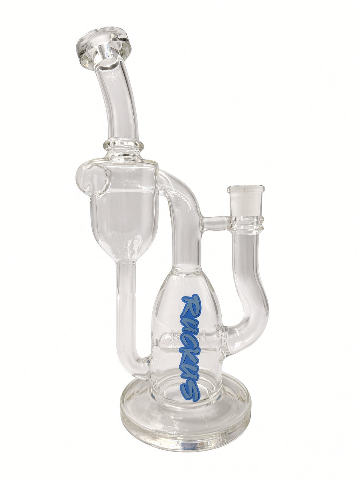 10" Ruckus Recycler Thick Borosilicate Glass