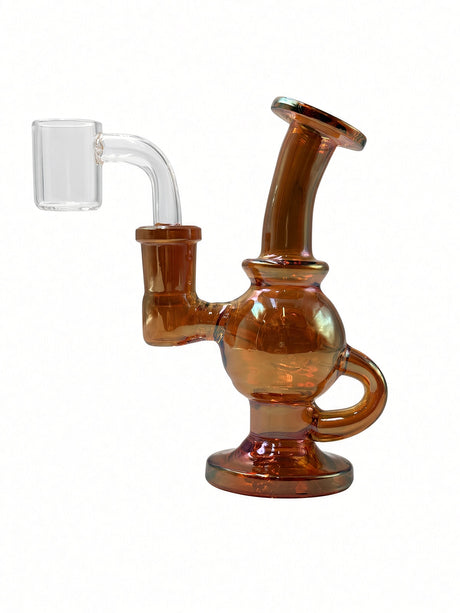5" Electroplated Mini Rig w. Quartz Banger
