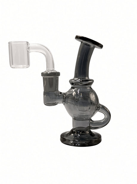 5" Electroplated Mini Rig w. Quartz Banger