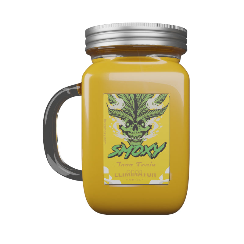 Jazz Train Smoke Eliminator Candle from Fat Ass Glass