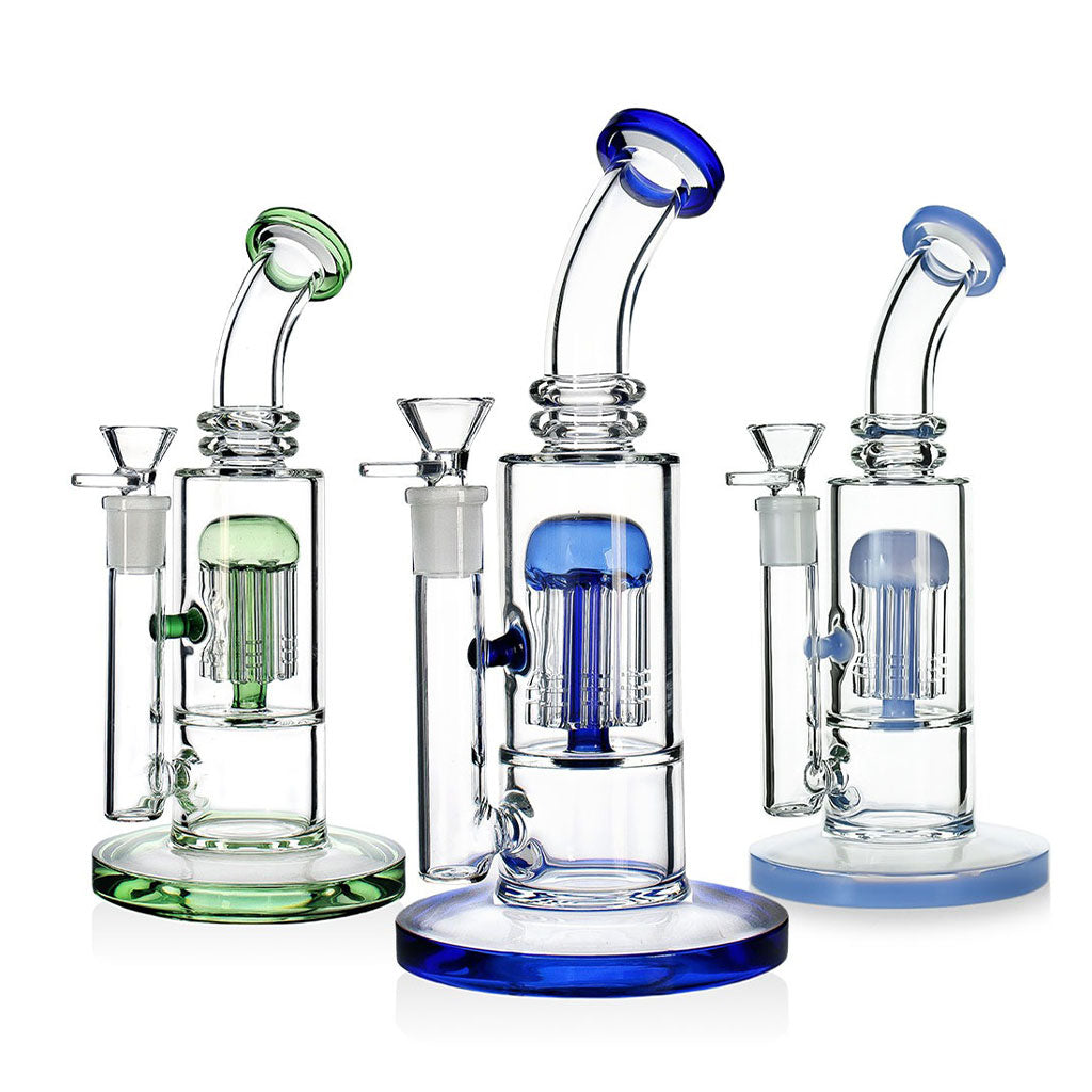 JELLYFISH PERCOLATOR BENT NECK BONG