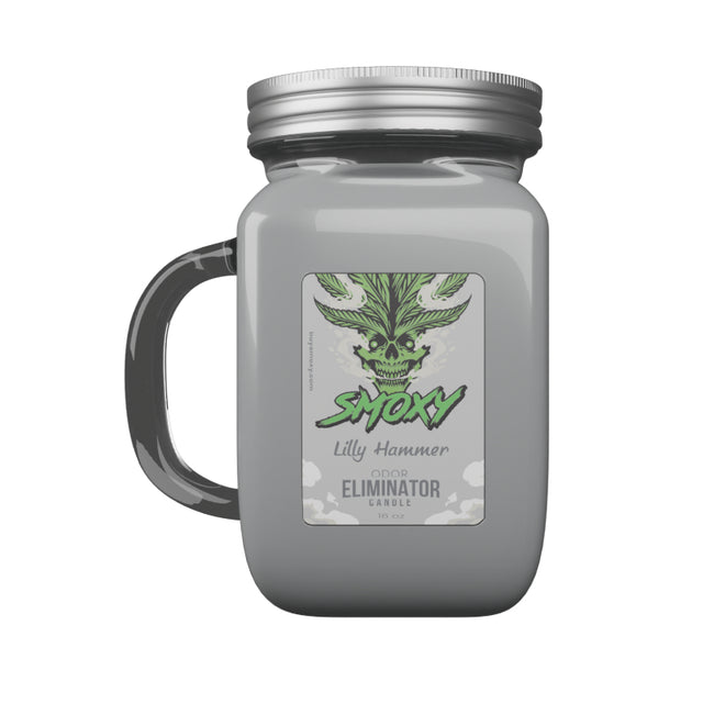 Lilly Hammer Smoke Odor Candle from Fat Ass Glass