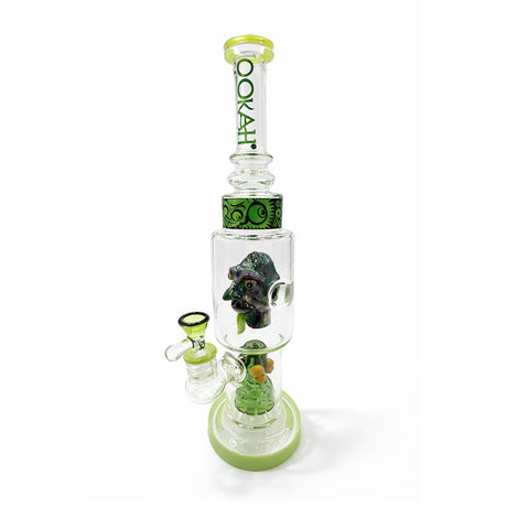 LOOKAH 15 INCH SCULPTED HEAD GLASS DAB RIG