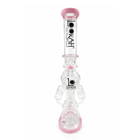 LOOKAH 20 INCH QUAD HONEYCOMB PERC RECYCLER RIG