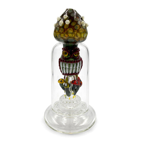 LOOKAH 8 INCH MINI CUTE CLOWN MUSHROOM GLASS RIG