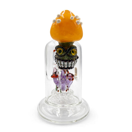 LOOKAH 8 INCH MINI CUTE CLOWN MUSHROOM GLASS RIG