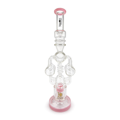 LOOKAH PLATINUM 20 INCH DONUT RECYCLER RIG SPIRAL PERCS